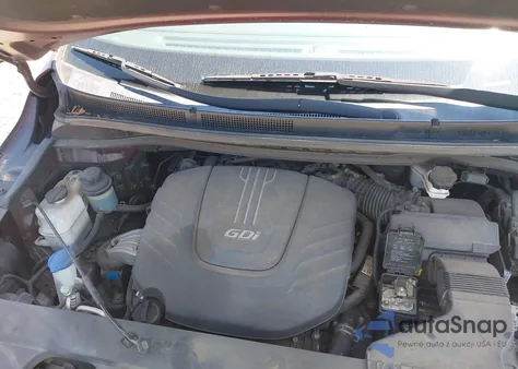 2017 Kia Sedona Lx из США, поврежденный, VIN KNDMB5C12H6226076